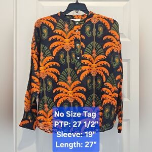 Jude Connally Chris Long Sleeve Tunic Top, NWOT, Size XXL